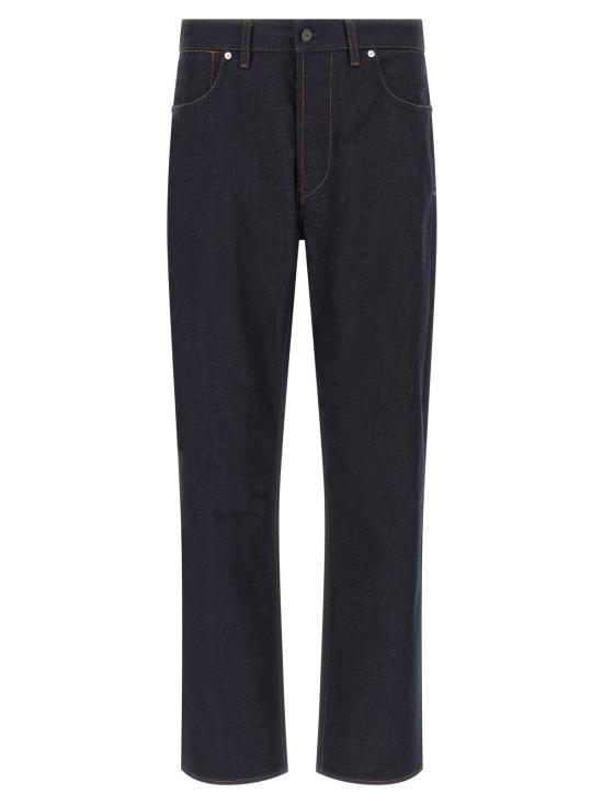  스톤 아일랜드 데님 팬츠 인디고 데님 린스드 진 블루