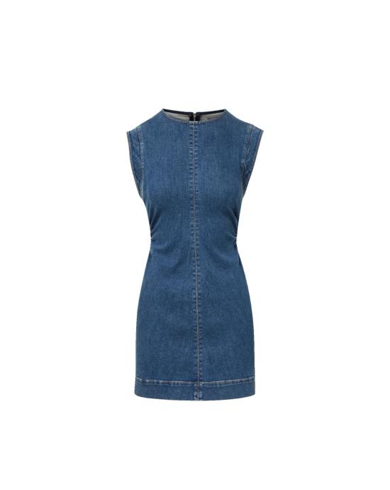  베로니카비어드 숏 원피스 Veronica Beard Imara 데님 미니 드레스 - VERONICA BEARD
