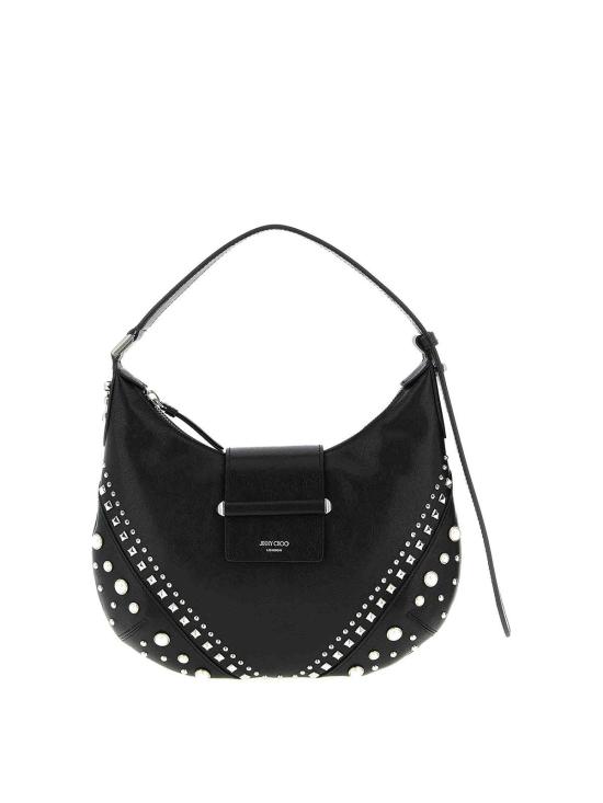 26SS 지미추 숄더백 BARHOBOSQXBBLACKIVORYANTIQUESILVER Black