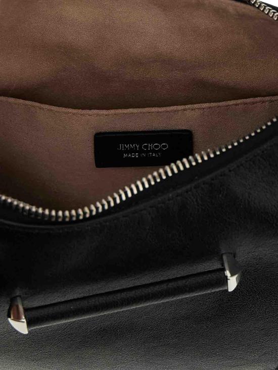 26SS 지미추 숄더백 BARHOBOSQXBBLACKIVORYANTIQUESILVER Black - JIMMY CHOO