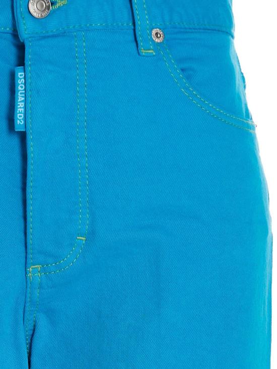  디스퀘어드2 스트레이트 팬츠 S75LB0742S30811534 Blue - DSQUARED2