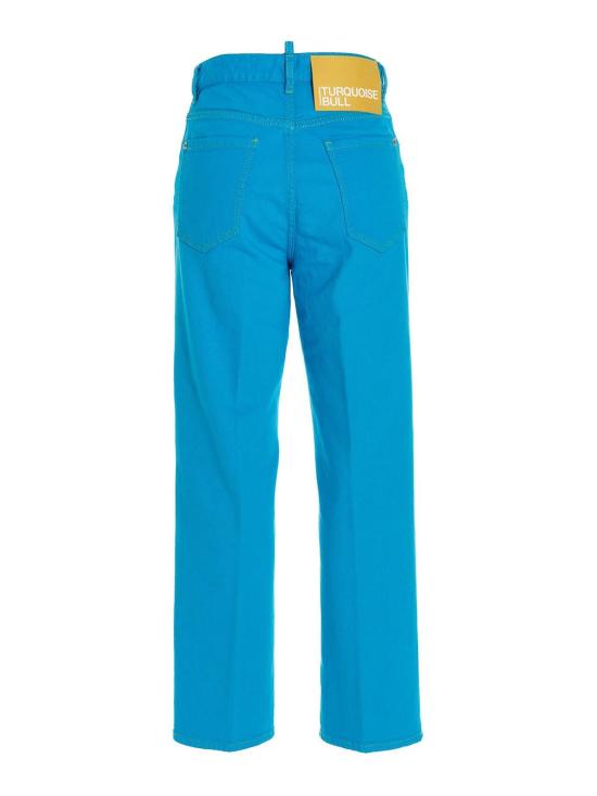  디스퀘어드2 스트레이트 팬츠 S75LB0742S30811534 Blue - DSQUARED2