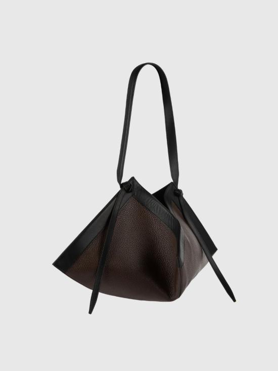 26SS 유제피 숄더백 YUZSS26HBWOL038ESPRESSO Brown - YUZEFI