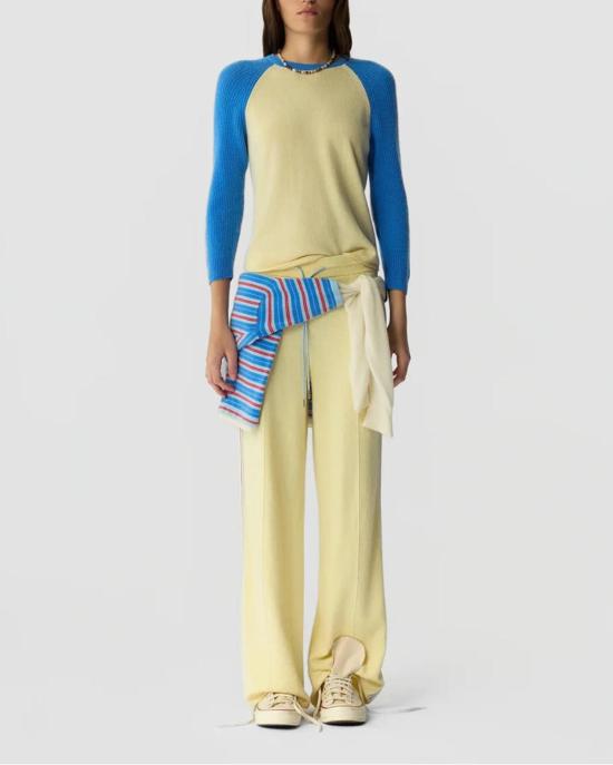  게스트 인 레지던스 스웨터 야구 티셔츠 (블루) - GUEST IN RESIDENCE