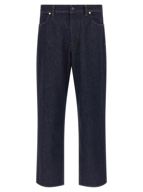  스톤 아일랜드 데님 팬츠 인디고 데님 린스드 진 블루