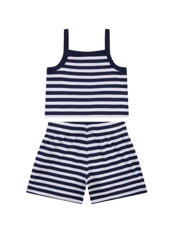 26SS [키즈] 모스키노 캐주얼 세트 HDG01M LAE10 83686 MultiColour - MOSCHINO