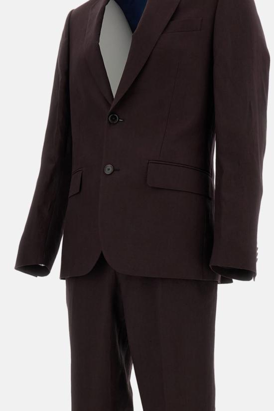  폴 스미스 수트 자켓 테일러드 핏 투 버튼 수트 (퍼플) - PAUL SMITH