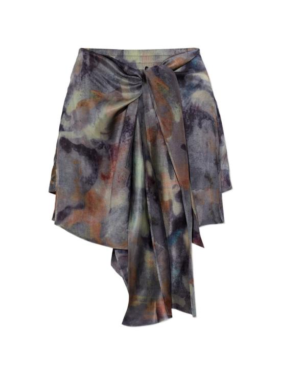 26SS 디젤 printed satin 스커트 A21225 0DMBN8ATA
