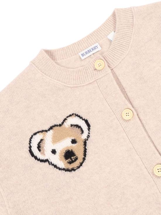  [키즈] 버버리 풀오버 키즈 카디건 베이지 - BURBERRY