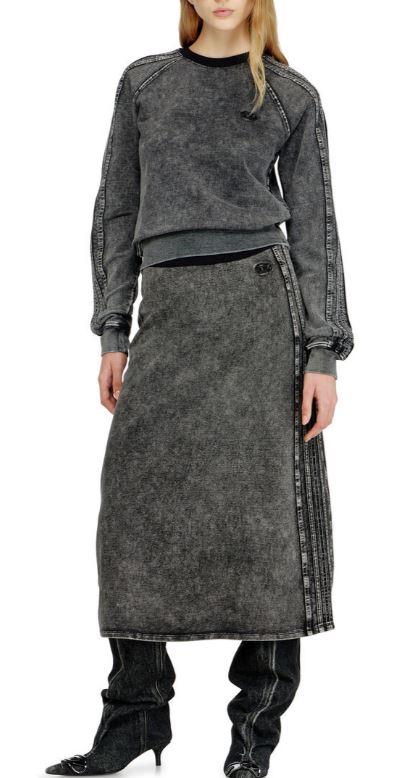 26SS 디젤 미디 스커트 A20998 0DCCJ02A - DIESEL