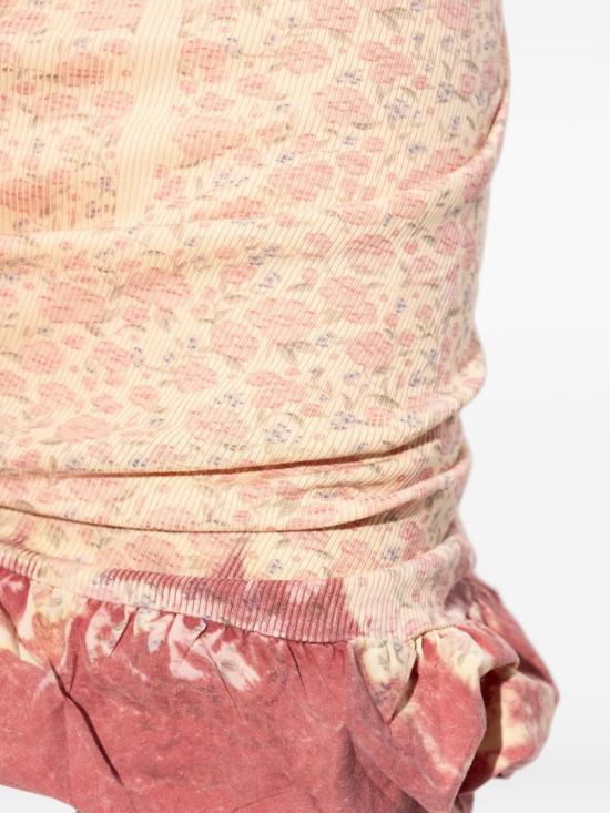 26SS 디젤 O-PALE 플러피 헴 트리티드 더블 레이어 스커트 A22940 0IFBA38WA - DIESEL