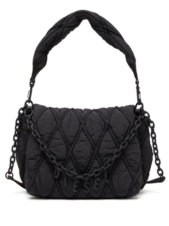 26SS 디젤 참-D 퀼티드 나일론 숄더백 X10265 P8048T8013