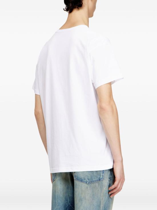 26SS 디젤 반팔 티셔츠 A21651 0PLAT100 - DIESEL