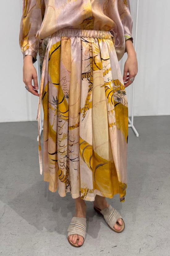  BOKJA 미디 스커트 복자 우마 교토 스커트 교토 - OTHER BRANDS