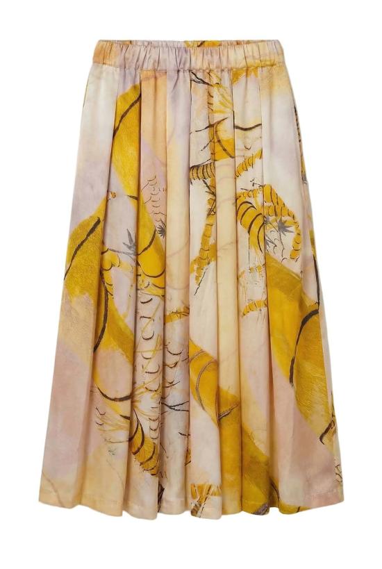  BOKJA 미디 스커트 복자 우마 교토 스커트 교토