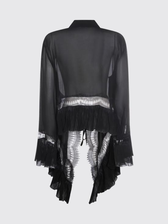 26SS 블루마린 셔츠 2C444A N0990 Black - BLUMARINE