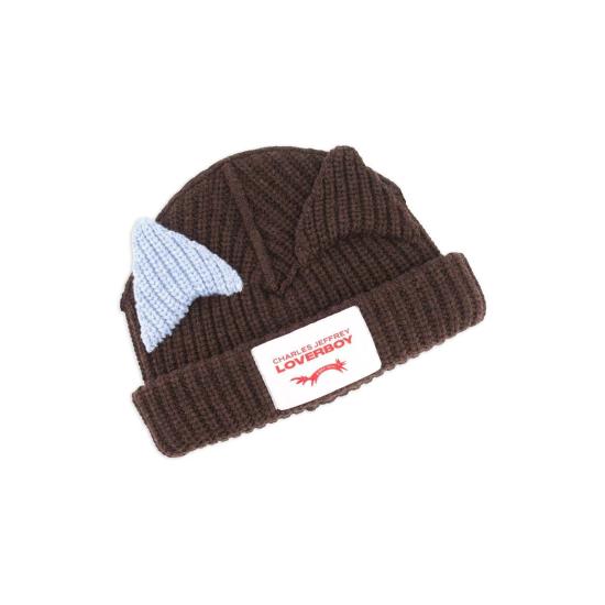  찰스 제프리 러버보이 모자 찰스 제프리 청키 이어스 비니 브라운 - CHARLES JEFFREY LOVERBOY