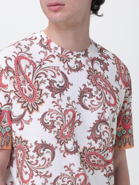 26SS 에트로 반팔 티셔츠 MRMA0002AKG39 X0803 Grey - ETRO