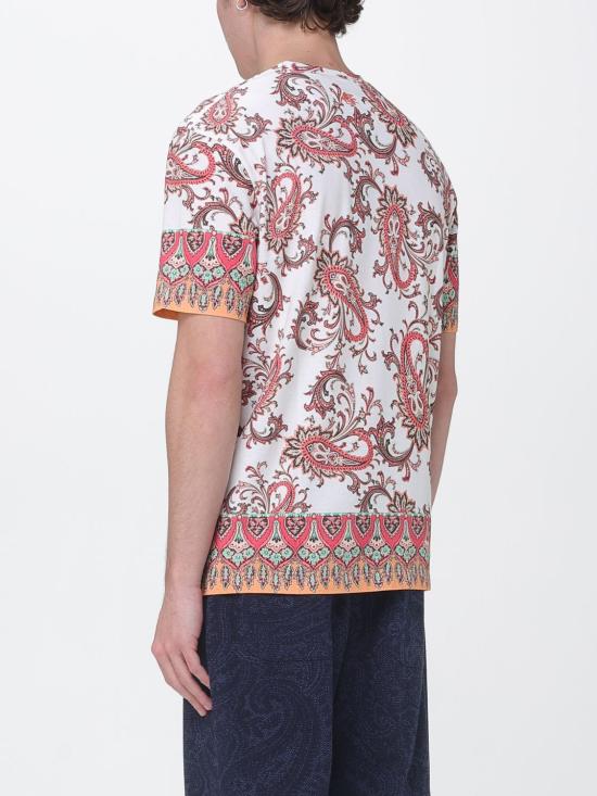 26SS 에트로 반팔 티셔츠 MRMA0002AKG39 X0803 Grey - ETRO