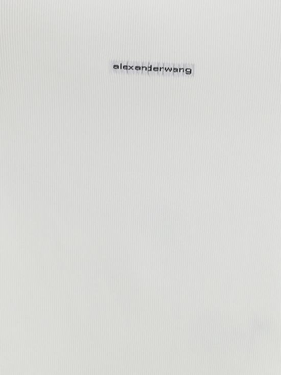 26SS 알렉산더 왕 반팔 티셔츠 1KC2261037 100 White - ALEXANDER WANG