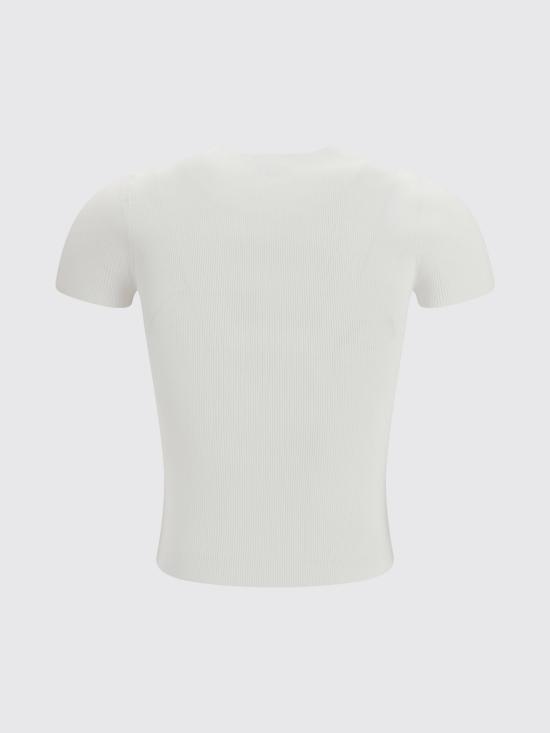 26SS 알렉산더 왕 반팔 티셔츠 1KC2261037 100 White - ALEXANDER WANG
