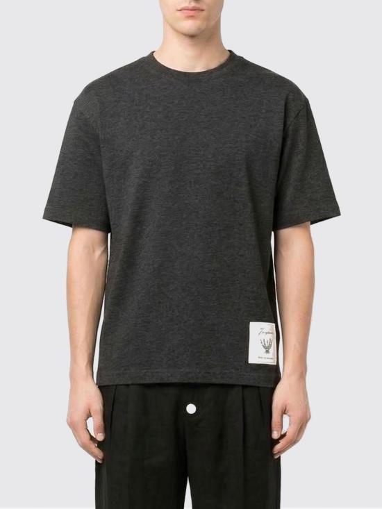 26SS 자크뮈스 반팔 티셔츠 TSW00593AJ00045 3EO Blue - JACQUEMUS