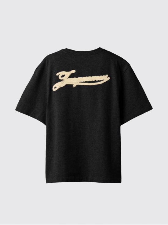 26SS 자크뮈스 반팔 티셔츠 TSW00593AJ00045 3EO Blue - JACQUEMUS