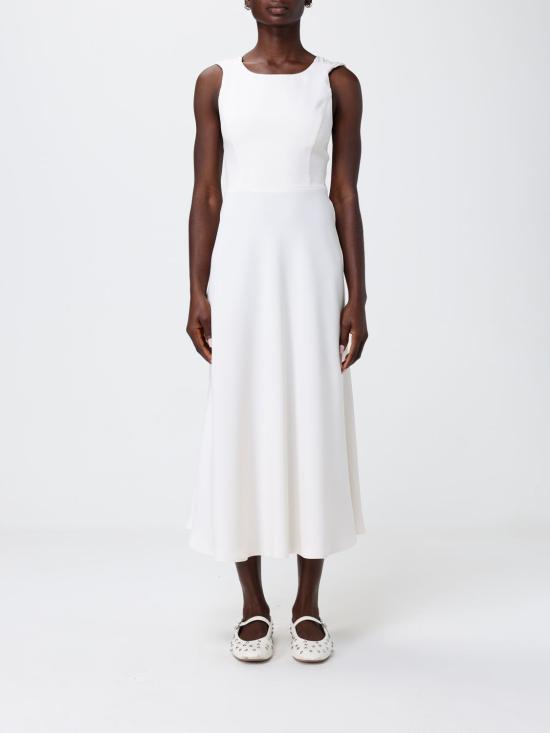 26SS 알마니 롱 원피스 XW001824AF16125 U1003 Yellow Cream