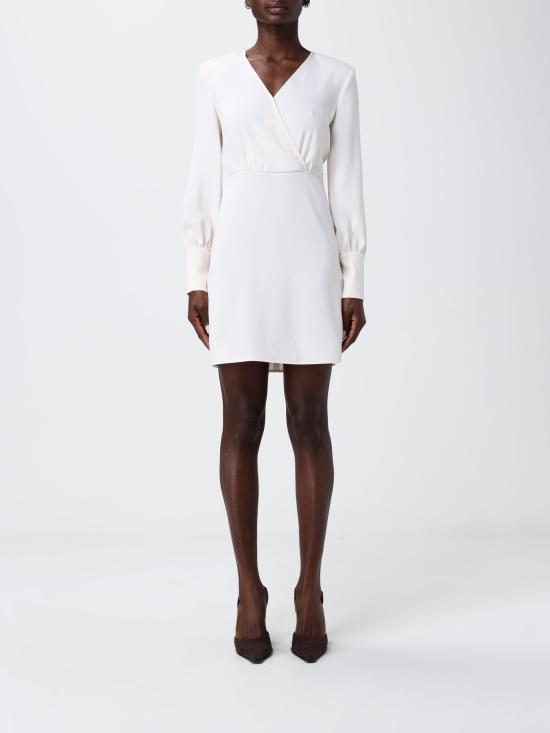 26SS 알마니 롱 원피스 XW002205AF16125 U1003 Yellow Cream