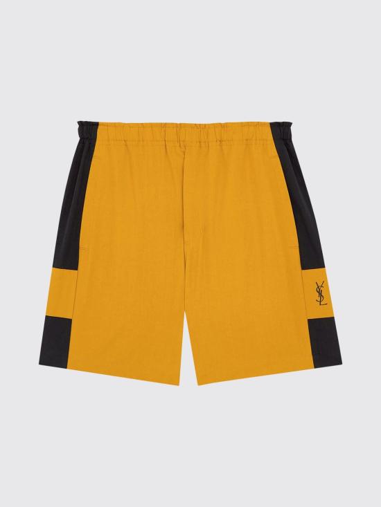 26SS 생로랑 숏팬츠 858566YZ9GA 7600 Yellow - SAINT LAURENT