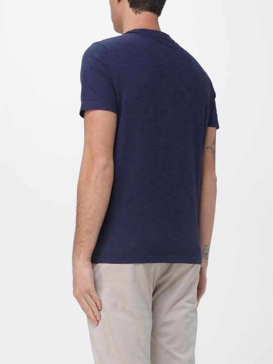 26SS 돈답 반팔 티셔츠 US371JF0195UMI7 890 Blue - DONDUP