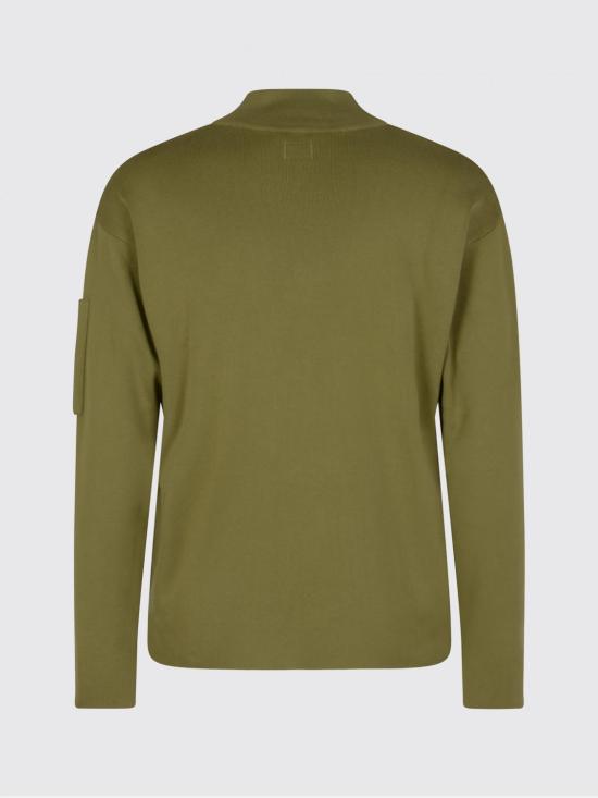 26SS 씨피 컴퍼니 스웨터 20CMKN096A110560A 644 Green - C.P. COMPANY