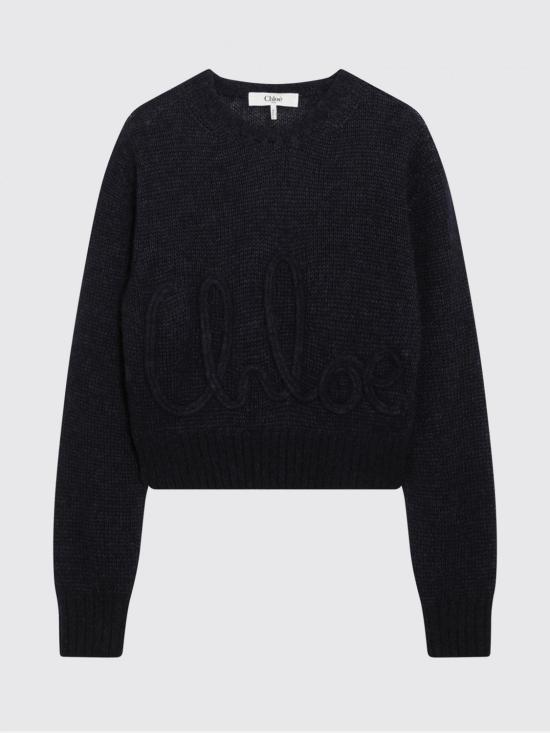 26SS 끌로에 스웨터 CH25UMP27740 4C4 Blue - CHLOE