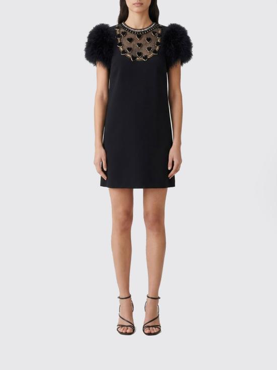 26SS 발렌티노 가라바니 롱 원피스 8B3VAHH61CF K92 Black