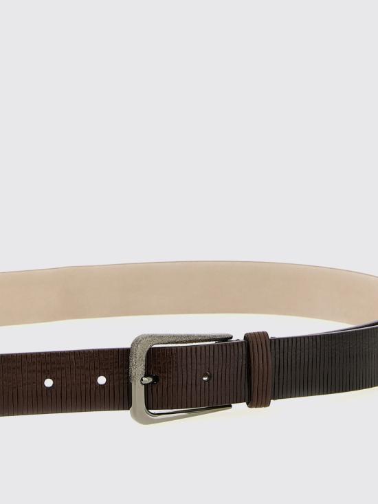 26SS 브루넬로 쿠치넬리 레귤러 벨트 M0GUAC33MP C8744 Brown - BRUNELLO CUCINELLI