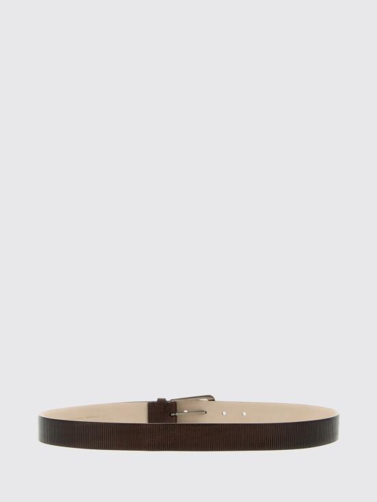 26SS 브루넬로 쿠치넬리 레귤러 벨트 M0GUAC33MP C8744 Brown - BRUNELLO CUCINELLI