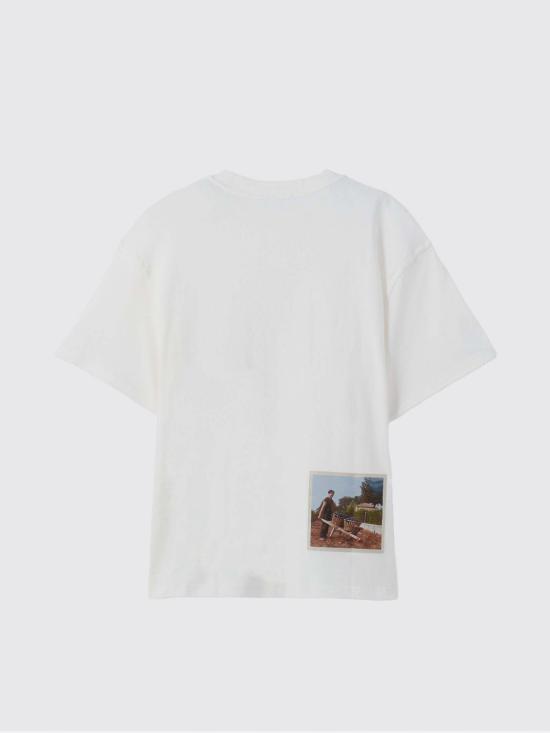 26SS 자크뮈스 반팔 티셔츠 TSM00595AJ00256 1NU White - JACQUEMUS