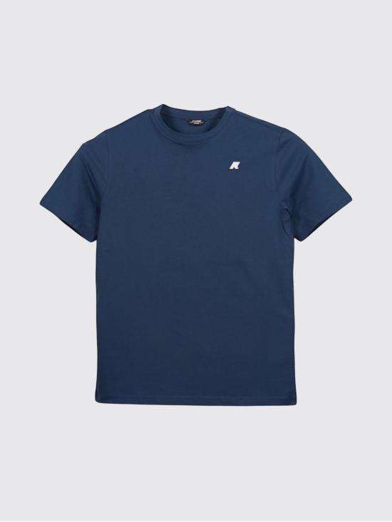 26SS 까웨 반팔 티셔츠 K7125UW B67 Blue - K-WAY