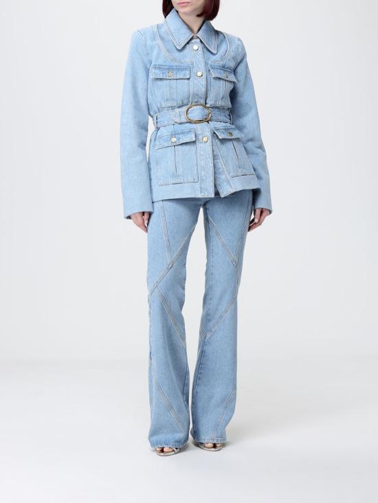 26SS 니나리찌 자켓 26PDVE014CO1119 U4417 Denim - NINA RICCI