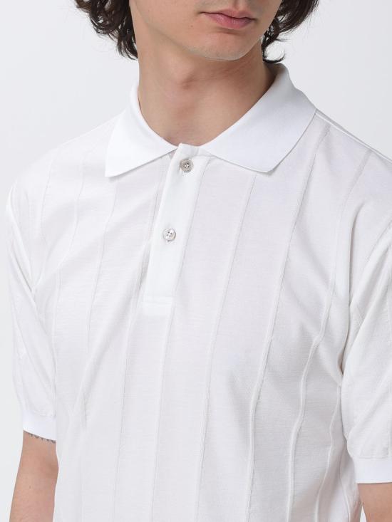 26SS 폴앤샤크 폴로 티셔츠 26411632 108 White - PAUL & SHARK