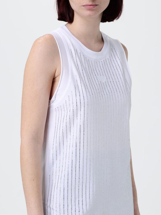 26SS 엠포리오 아르마니 민소매 티셔츠 EW003602AF10003 U0002 White - EMPORIO ARMANI