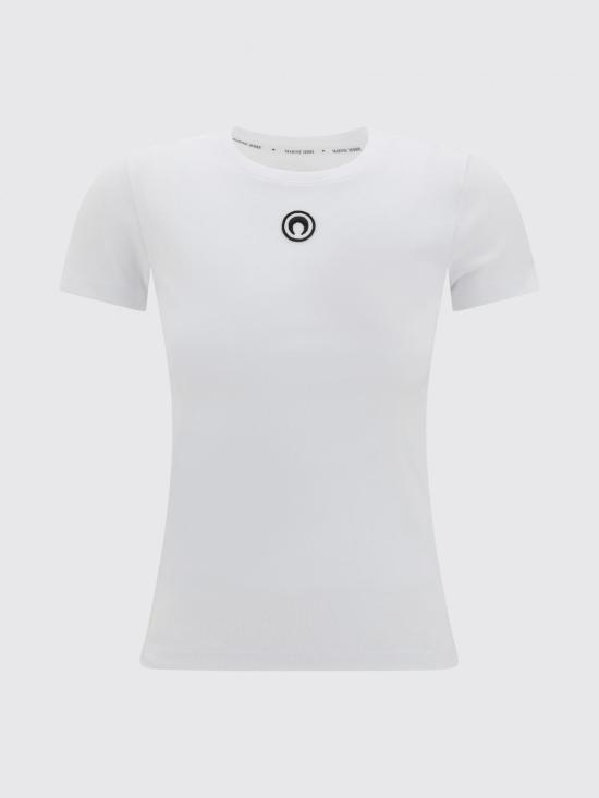 26SS 마린세르 반팔 티셔츠 WTT012ACJER0008 WH10 White - MARINE SERRE