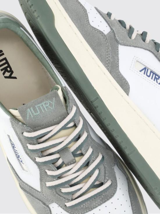 26SS 오트리 메달리스트 로우 스니커즈 AULMBW02 White - AUTRY