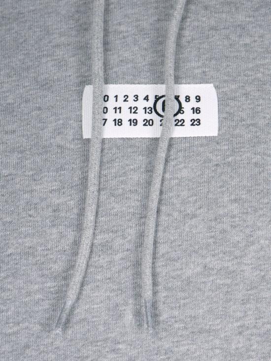 26SS MM6 메종마르지엘라 코튼 후디드 스웨트셔츠 S52GU0235M25025 853M Grey - MM6 MAISON MARGIELA
