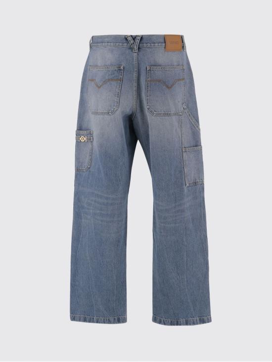 26SS 베르사체 데님 팬츠 10178601A16386 1D190 Denim - VERSACE