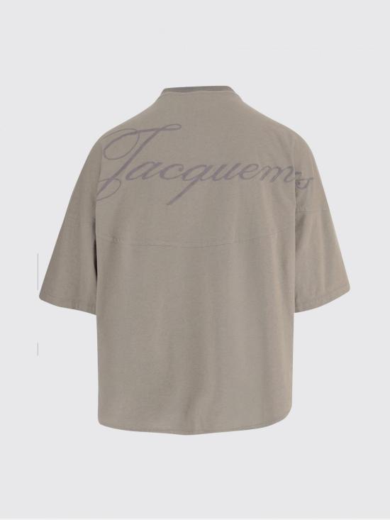 26SS 자크뮈스 반팔 티셔츠 TSM00610AJ00029 9CL Grey - JACQUEMUS