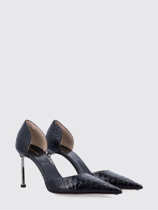 26SS 톰포드 플랫 슈즈 W3835LCL516R NAA Black - TOMFORD