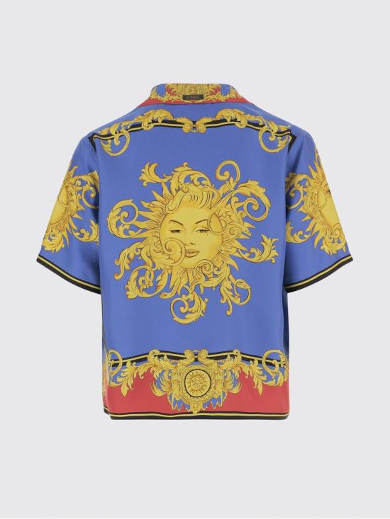 26SS 베르사체 셔츠 10246421A17956 5UG70 Navy - VERSACE