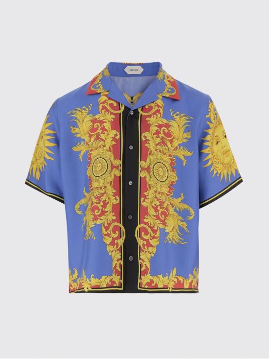 26SS 베르사체 셔츠 10246421A17956 5UG70 Navy