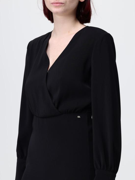 26SS 알마니 롱 원피스 XW002205AF16125 UC001 Black - ARMANI